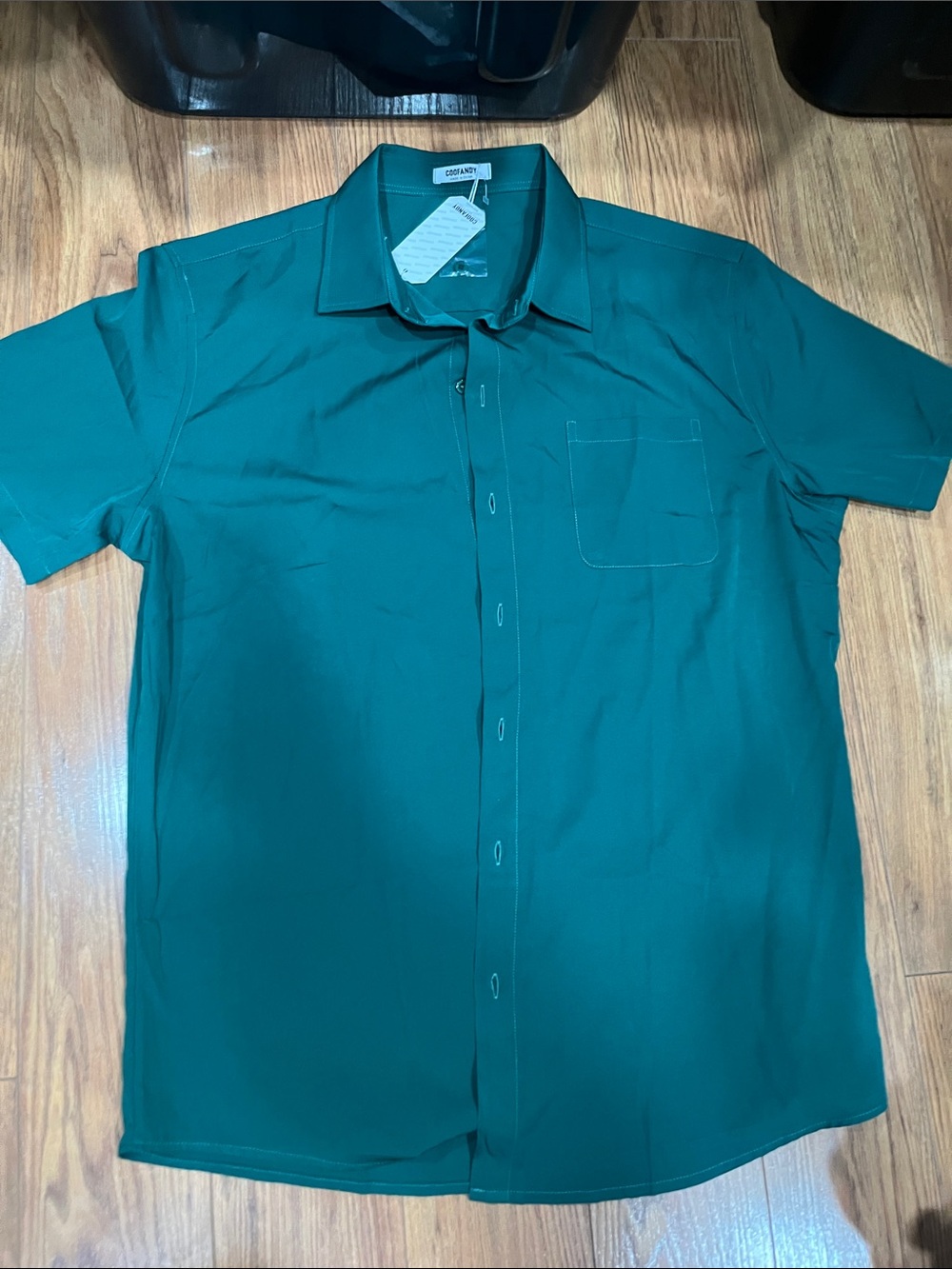 Short Sleeve Button-Down Shirt
